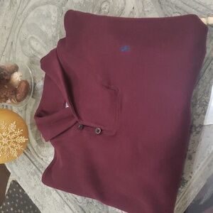 RALPH LAUREN MEN'S COTTON SHAWL PULLOVER SWEATER LARGE NEW